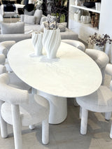 Juni 2400 Dining Table - White