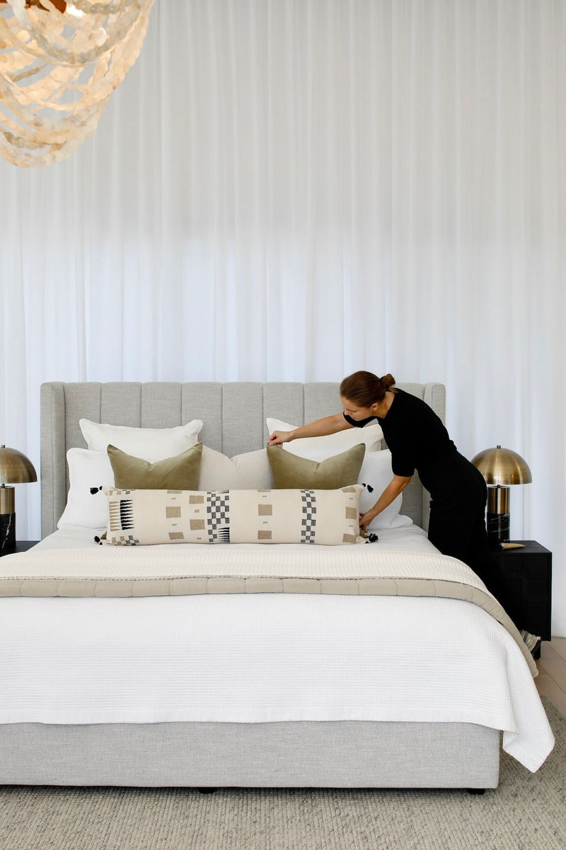 Allure Bed with Drawers - Natural