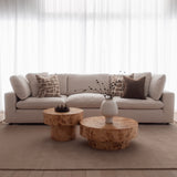 Replica Cloud 3 Seater - Harpo Natural
