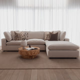 Replica Cloud Ottoman - Harpo Natural
