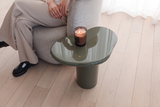 Pebble Side Table - Gloss Burnt Olive