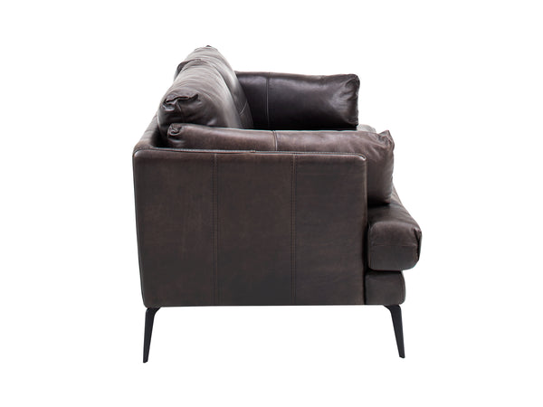 Rogue FULL ANILINE LEATHER 2 Seater - Coal