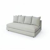 Sidney 2.5 Seater Armless - Cuddle Grey Gum