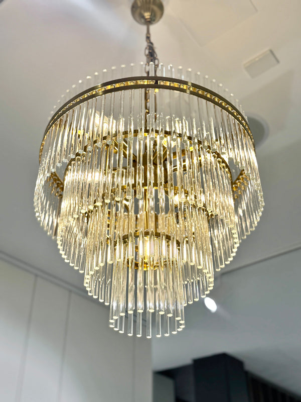 Infinity Chandelier - Brass