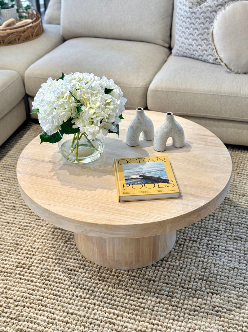 April Coffee Table - Whitewash