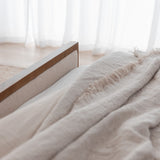 Kingsley King Bed - Flaxseed & Antique Oak