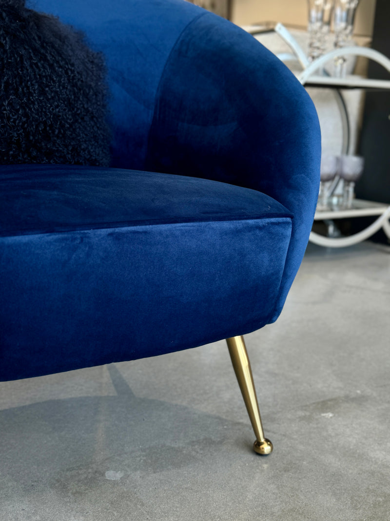 Como Accent Chair - Navy