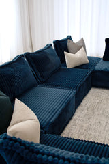 Bales U-Shaped Lounge - Blue