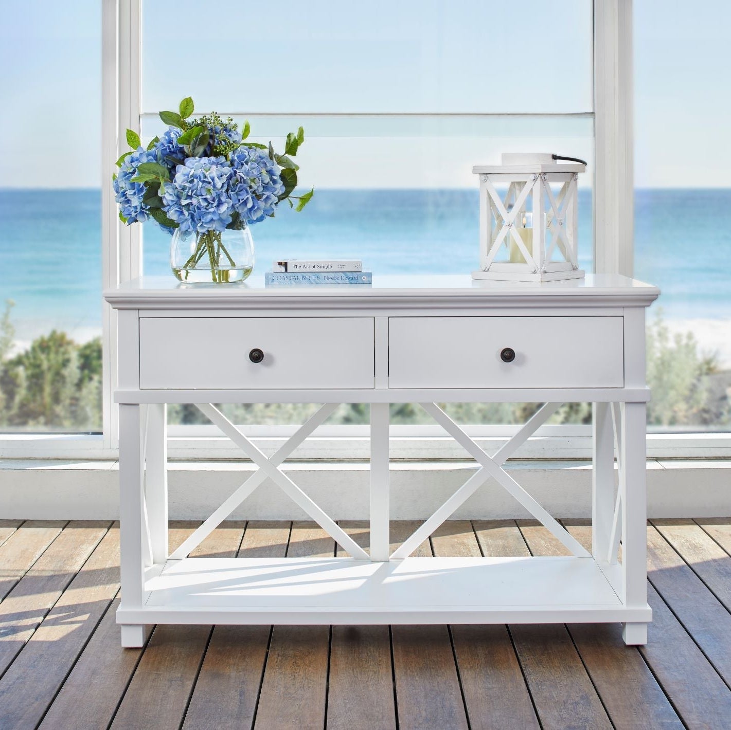 Buy Hampton 2 Drawer Console Table in Perth, Osborne Park, Joondalup WA
