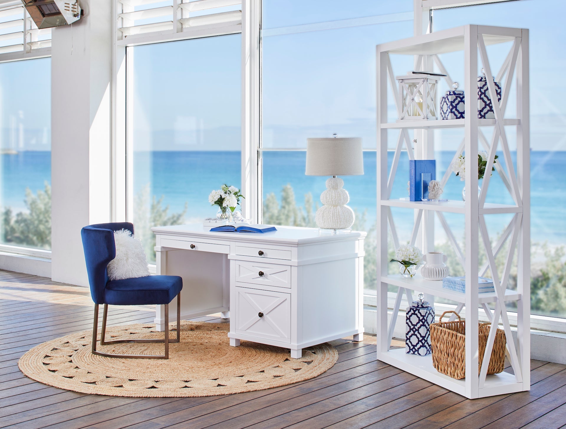 Buy White Hampton Style Desk in Perth, Osborne Park, Joondalup WA The