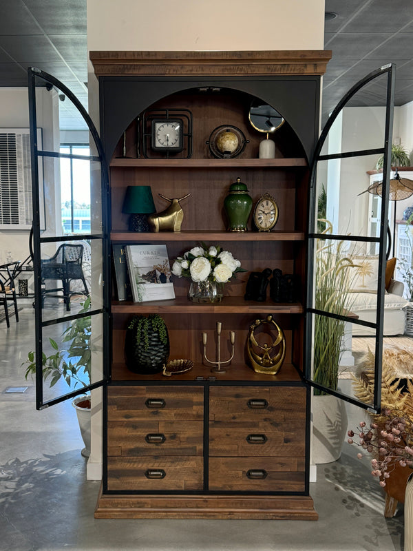 Artisan Bookcase with 6 Drawers