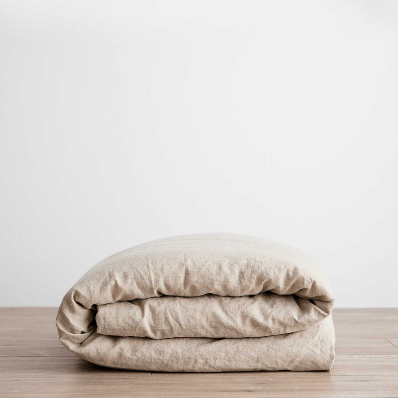Linen Duvet Cover - Natural