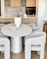 Juni 2400 Dining Table - White