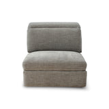 Newport Armless Single Recliner - Top Storm