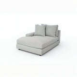 Sidney LHS Chaise - Cuddle Grey Gum