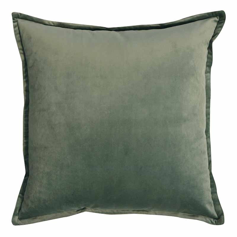 Mira Velvet Cushion - Pistachio