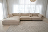 Reeves Single Seat Armless - Exclusive Cobblestone