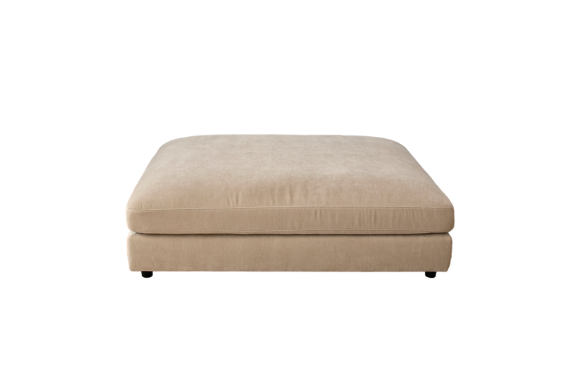 Reeves Ottoman - Exclusive Cobblestone