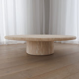 Alto 1000 Coffee Table - White Travertine