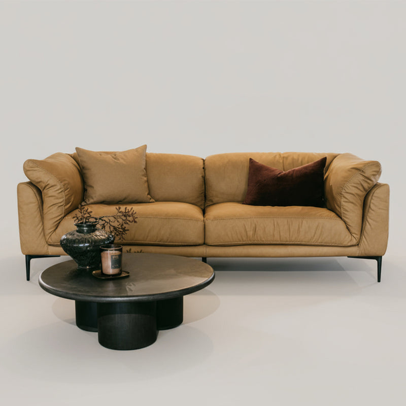 Arlo Full Aniline Leather 2 Seater Sofa