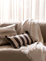 Ava Pure Linen Throw - Nougat