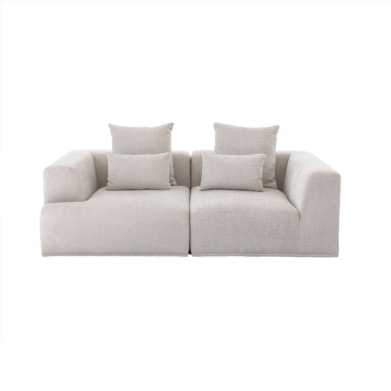 Axel 3 Seater Lounge - Grey Gum