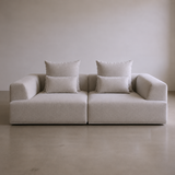 Axel 3 Seater Lounge - Grey Gum