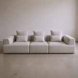 Axel 4 Seater Lounge - Grey Gum