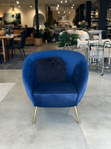 Como Accent Chair - Navy