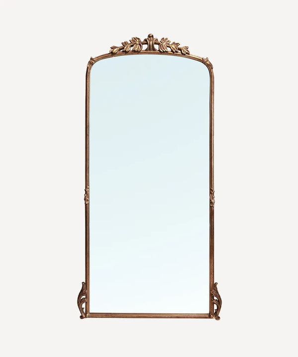 Belle Vie Full Mirror - Antique Gold