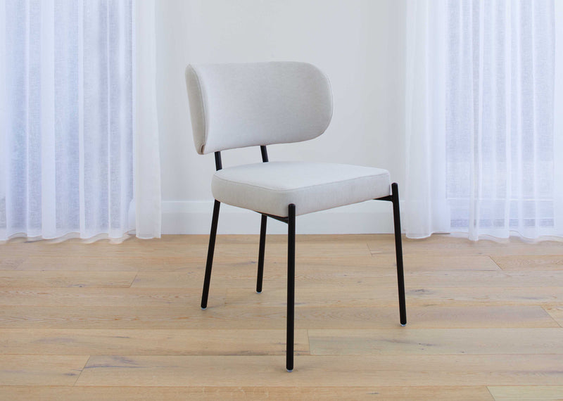 Bowie Dining Chair - Pearl