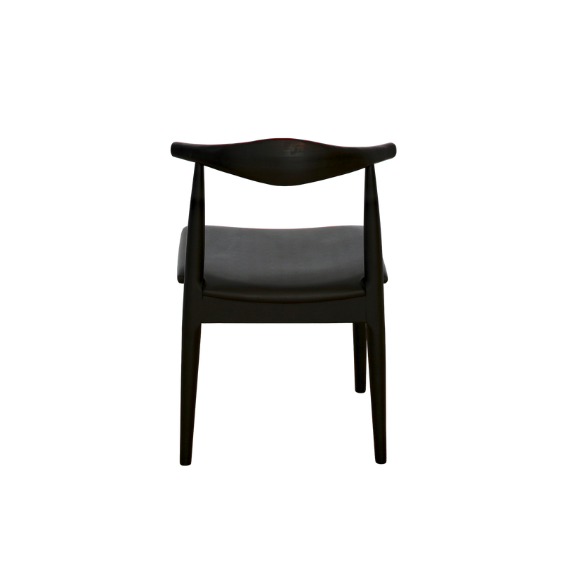 Elm Elbow Chair - Black