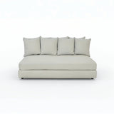 Sidney 2.5 Seater Armless - Cuddle Grey Gum
