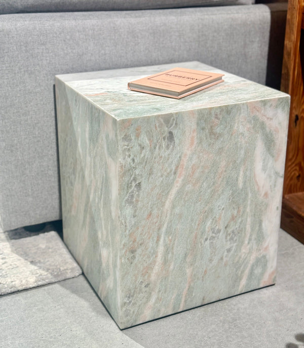 Travis Onyx Side Table