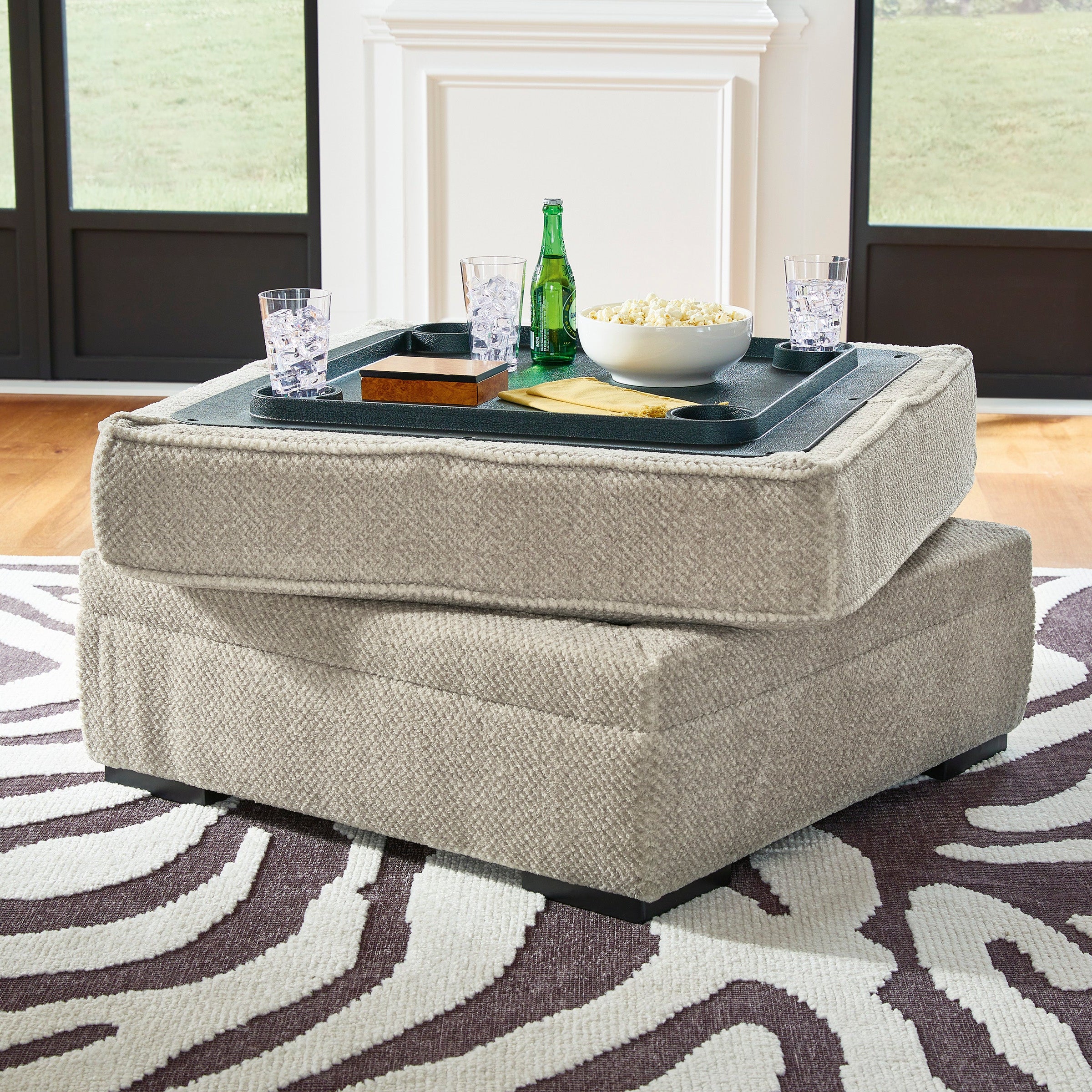 Callista Ottoman – The Furniture Gallery