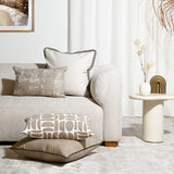 Cappuccino Mohair Cushion