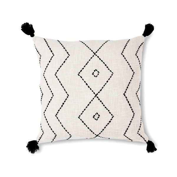 Caribu Embroidered Cushion