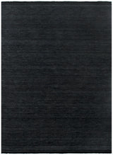 Carmine Hand-Knotted Wool Rug - Charcoal