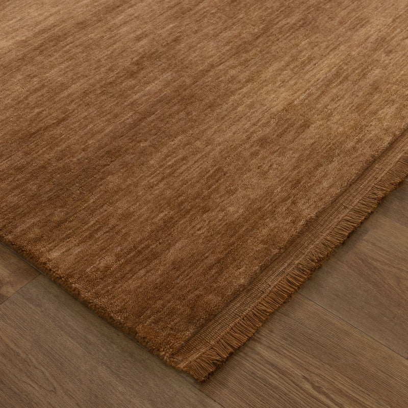 Charleston Hand-Knotted Wool Rug - Butterscotch