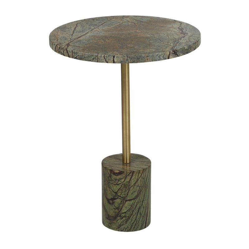 Chiara Marble Side Table - Green