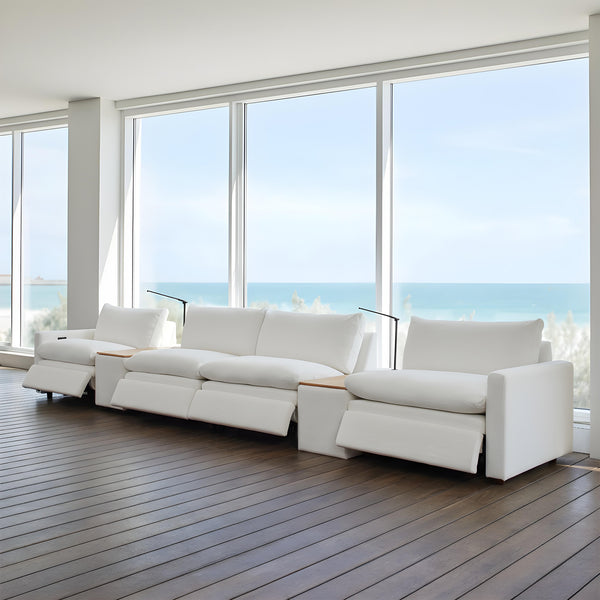 Cloud 4 Seater Power Recliner Suite - Opulence Optical