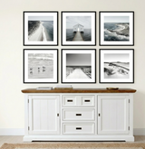 White Sands - Black Frame