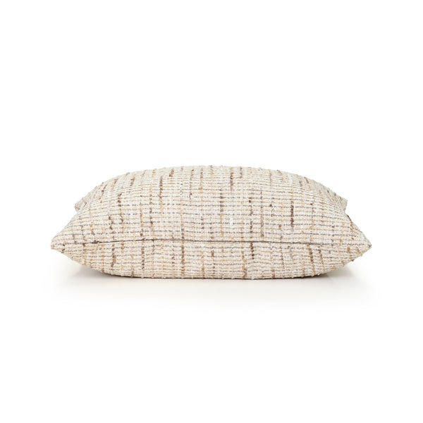 Textures Fabric Lumbar Cushion - Natural Tweed