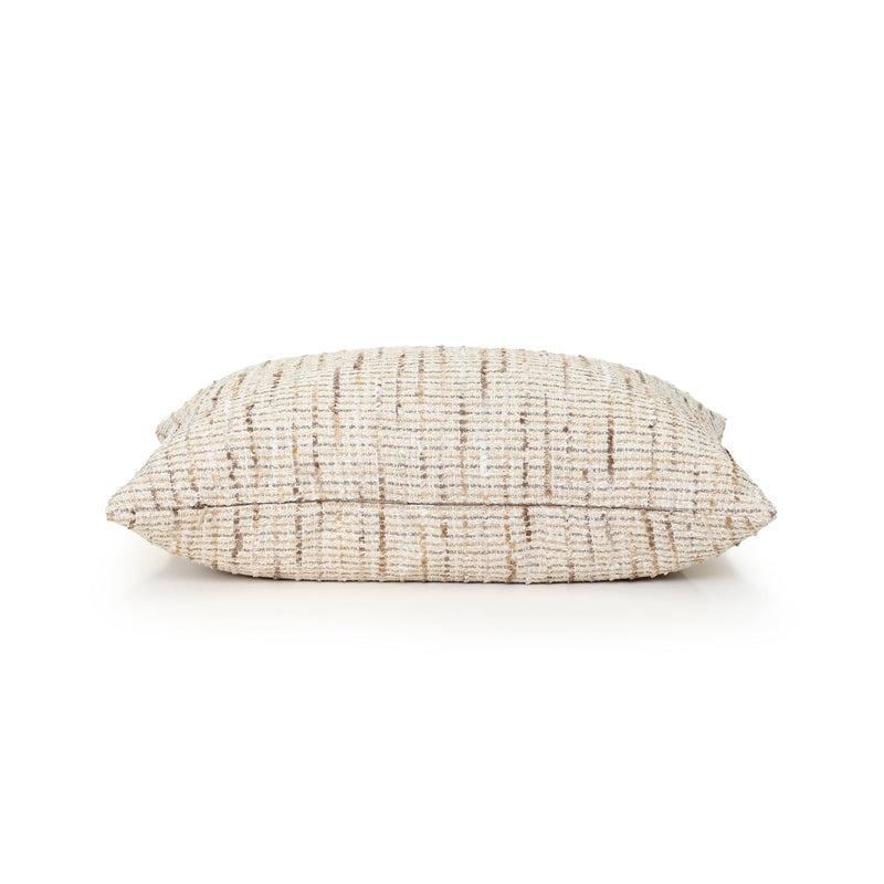 Textures Fabric Lumbar Cushion - Natural Tweed