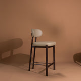 Coco Counter Stool - Dune with Espresso Legs