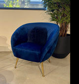 Como Accent Chair - Navy