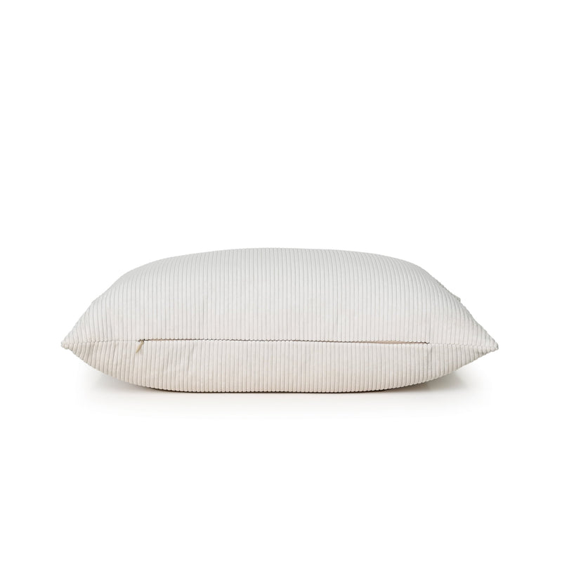 Cord Lumbar Cushion - Cream