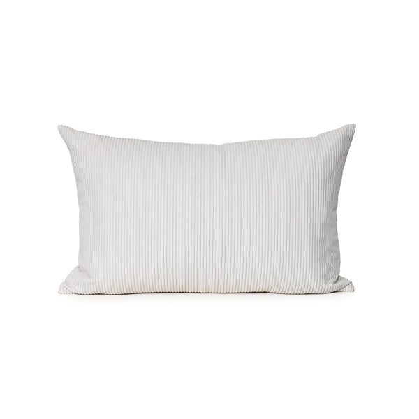 Cord Lumbar Cushion - Cream