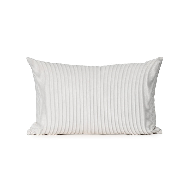 Cord Lumbar Cushion - Cream