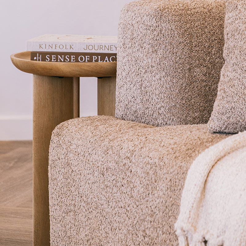 Cove Side Table - Natural – The Furniture Gallery